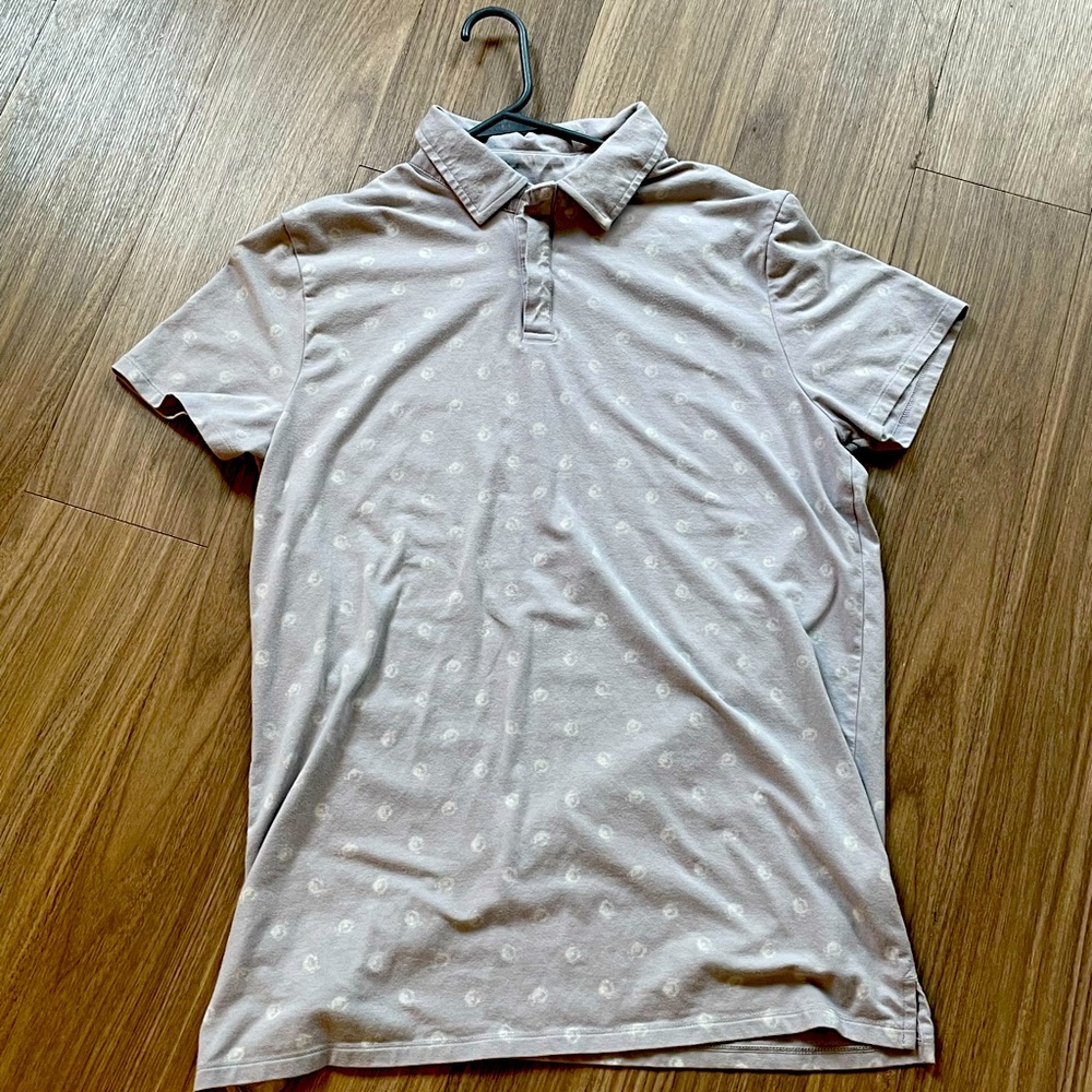Men’s Target Polo Gray Large